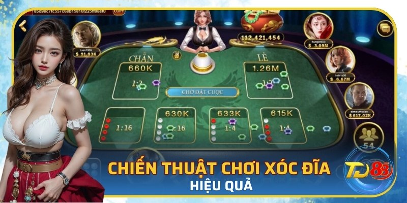 Chiến thuật chơi xóc đĩa online hiệu quả
