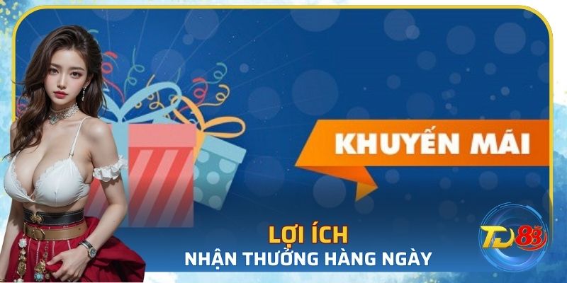 Cổ vũ thành viên thực hiện nạp hàng ngày